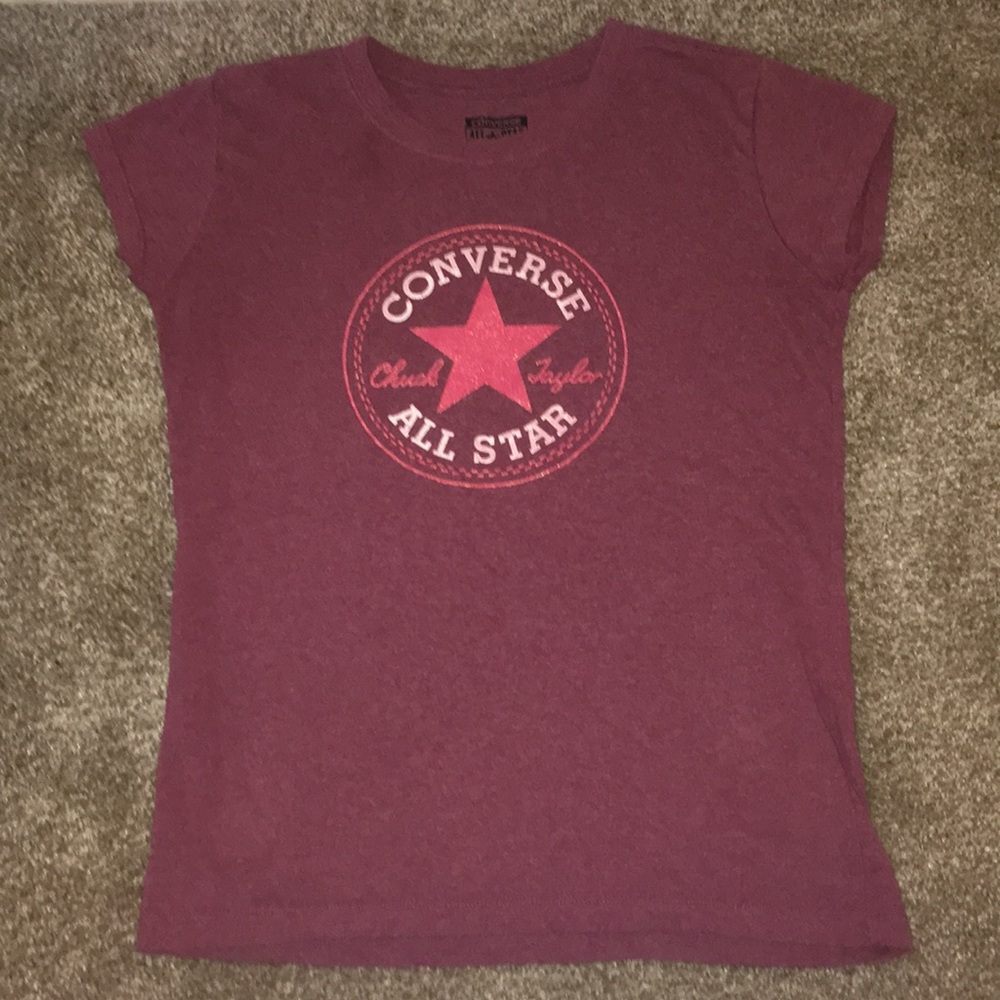 Maroon Converse T-shirt
